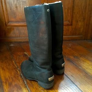 Ugg Australia leather boot Broome II 7.5 black